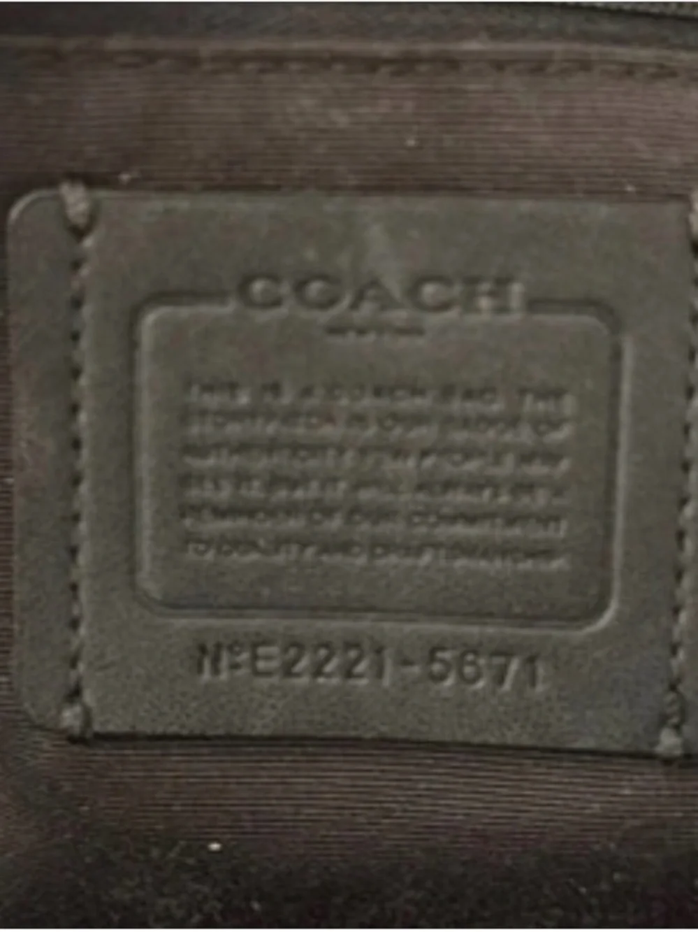 Coach Court Backpack